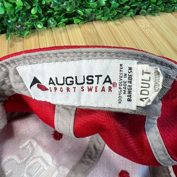 University of Houston Cougars Adjustable Hat Cap Augusta Sportswear Adult Sz - Picture 6 of 8